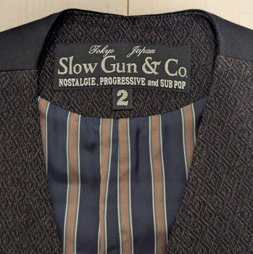 SLOWGUN ツイード ベスト サイズ2 AUBERGE