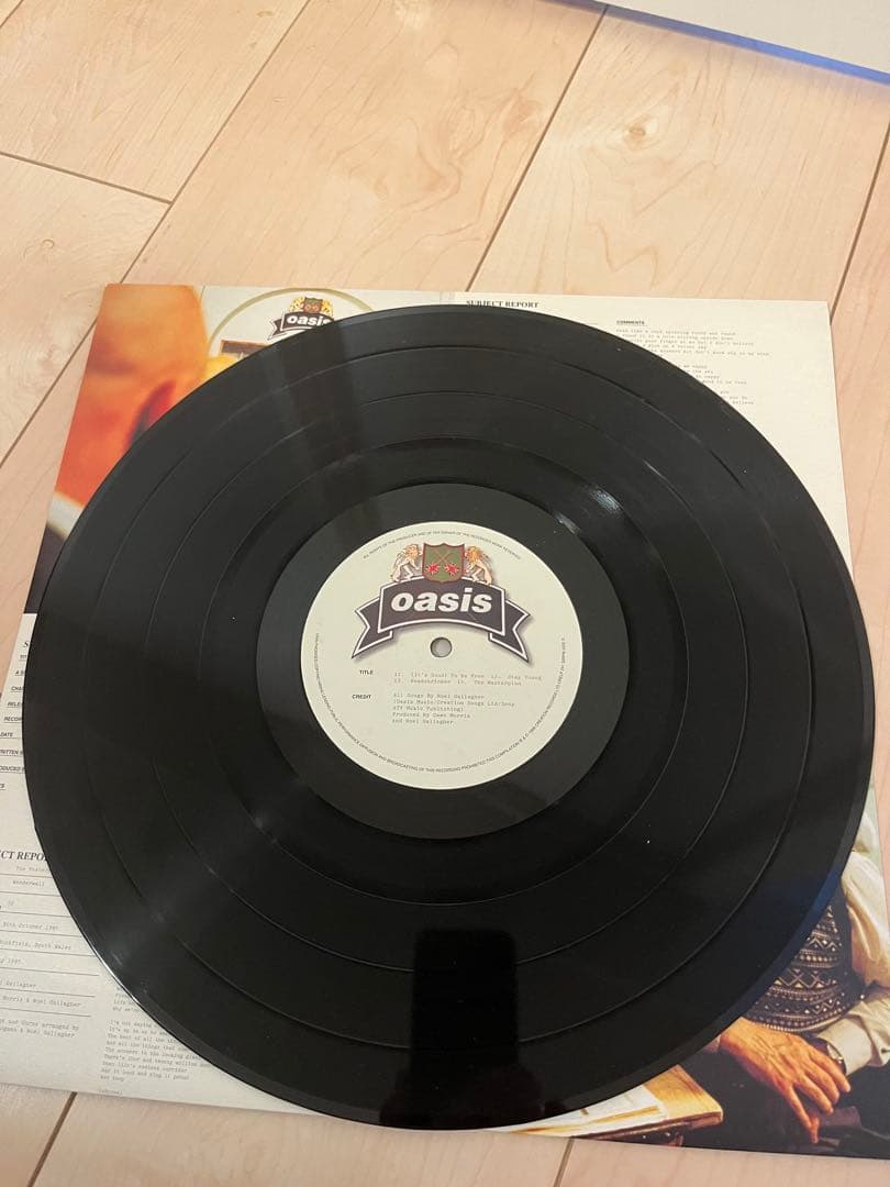 Oasis – The Masterplan 1998年 UKオリジナル盤 LP