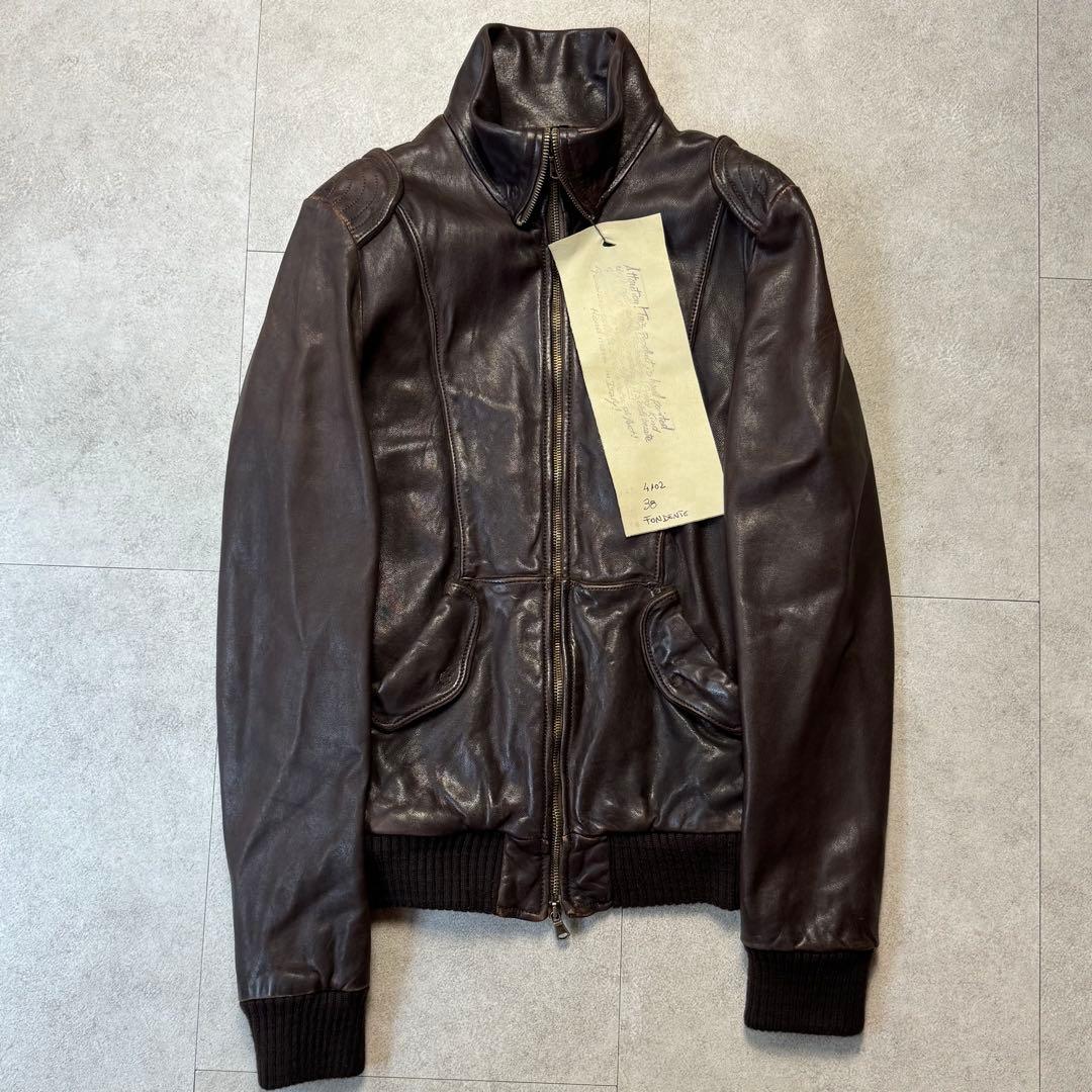Giorgio Brato シングルライダース リアルレザー ジャケット