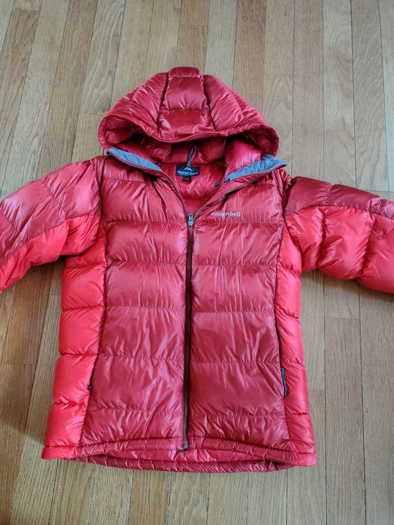mont-bell ダウンジャケット M 赤