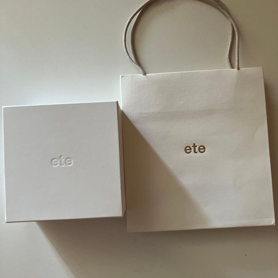 ete K10イエローゴールド ネックレス