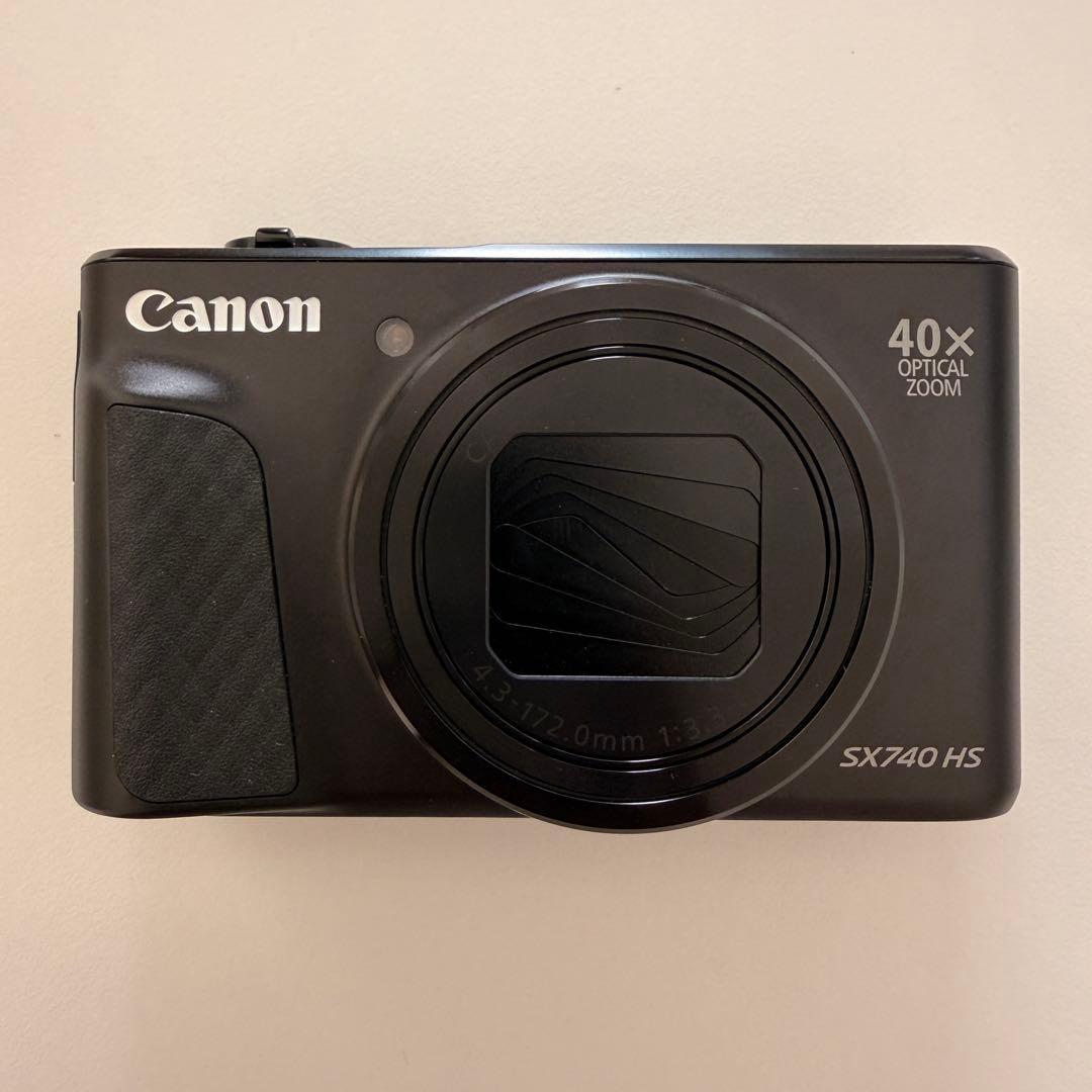 【週末限定】Canon PowerShot SX740 HS ブラック