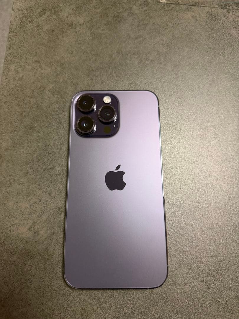 〖美品〗iPhone 14 Pro Max ディープパープル 256GB