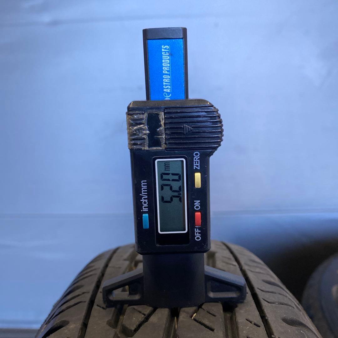 中古バリ溝ブリヂストンタイヤホイールセット145/80R12LT 軽トラ、軽バン