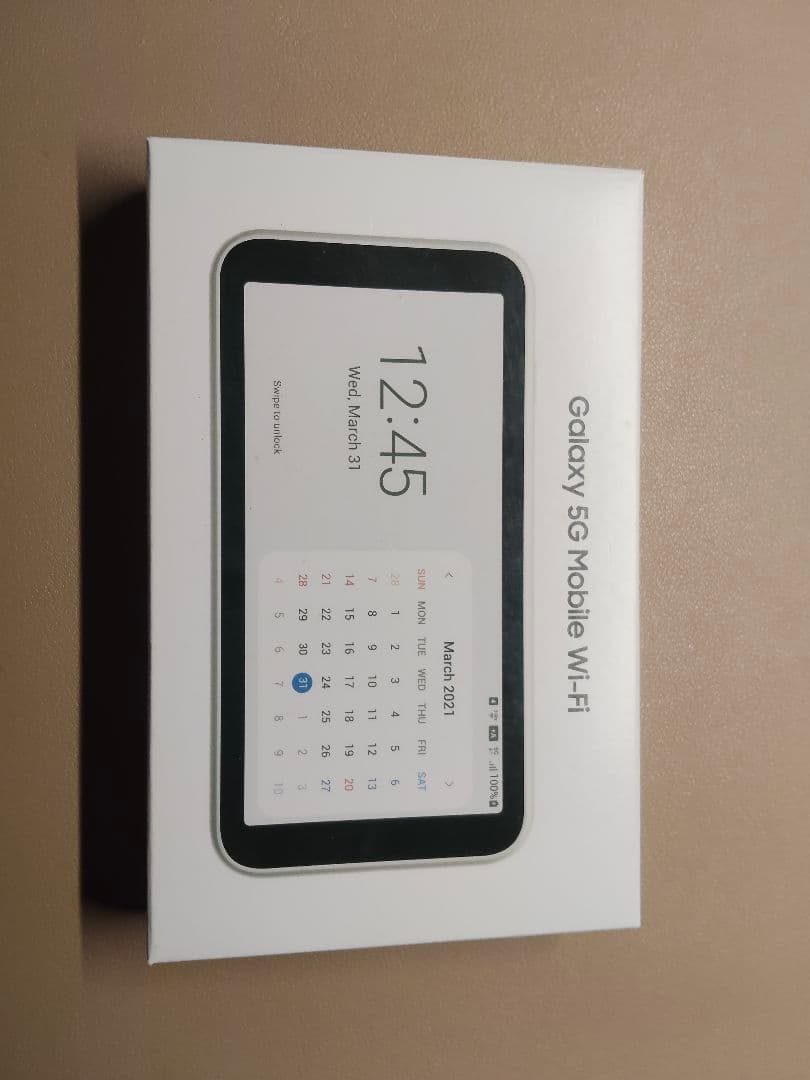 【最終値下げ】Galaxy 5G Mobile Wi-Fi SCR01 未使用