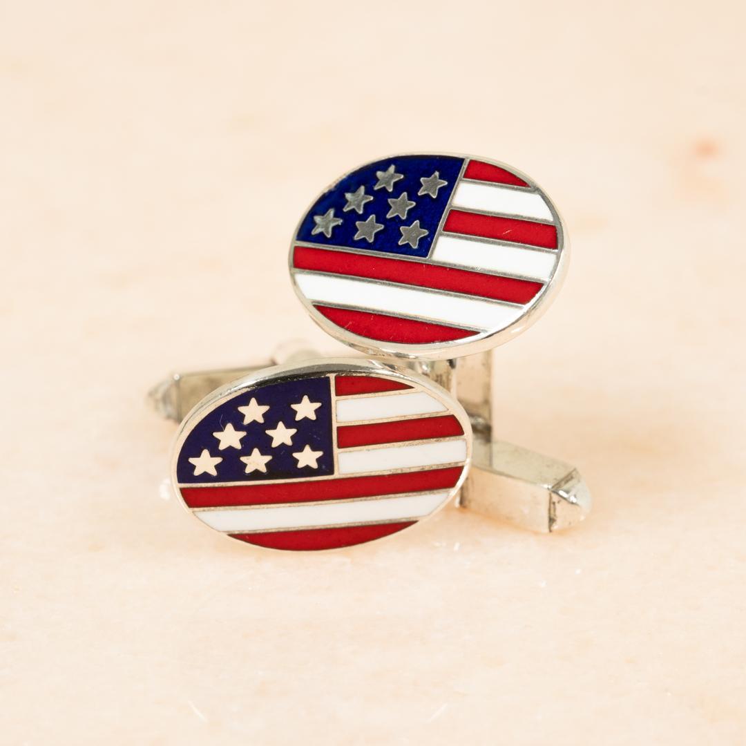 TIFFANY&Co. ヴィンテージ 星条旗 カフリンクス