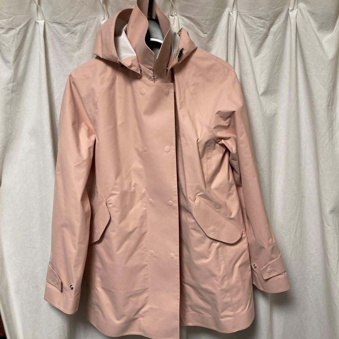 AIGLE エーグル　防水　レインコート　ミスマノンコート　アウター　ピンク　L