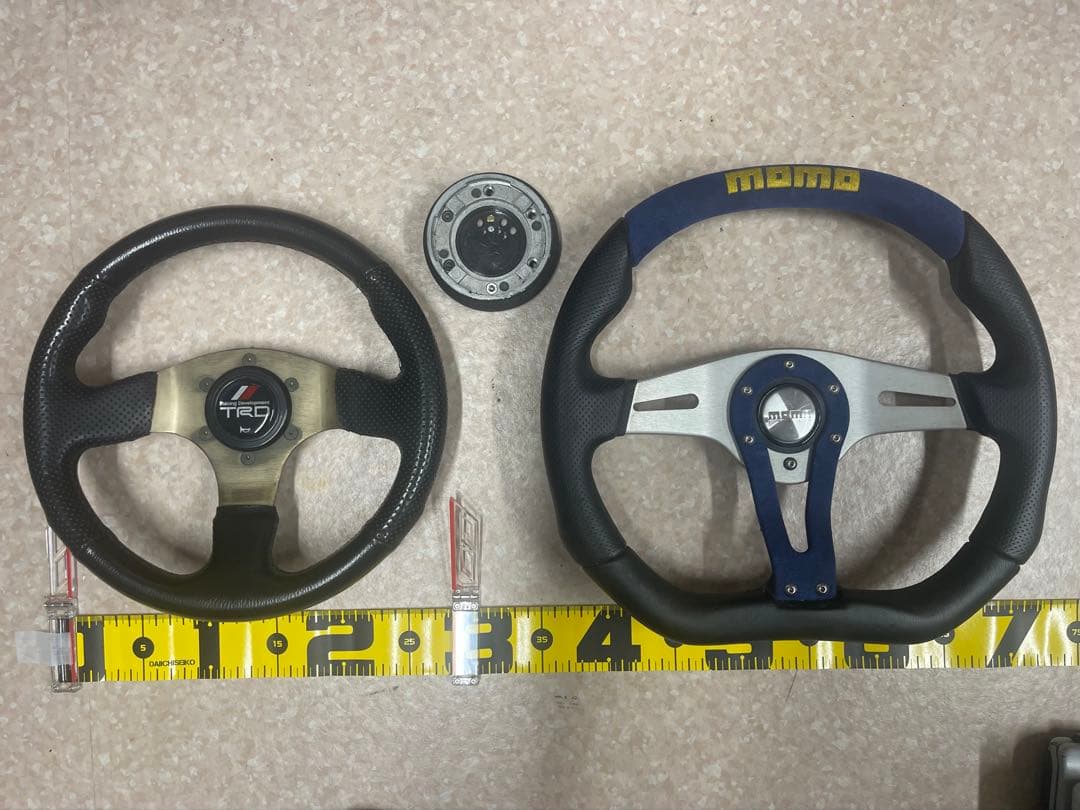 momoステ　クイックリリース付き　おまけハンドル