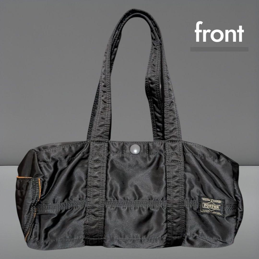 【美品】PORTER TANKER ミニボストンバッグ ドラムバッグ