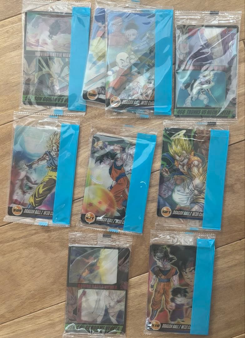 ドラゴンボール 3D 森永ウエハーカード 約79枚セット