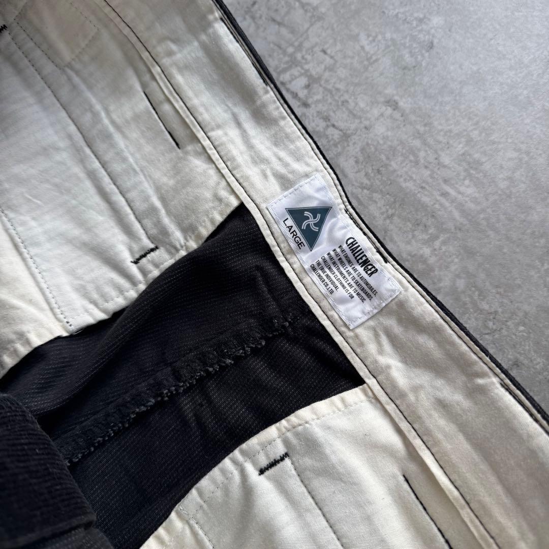 challenger コーデュロイパンツ ブラック L 長瀬智也