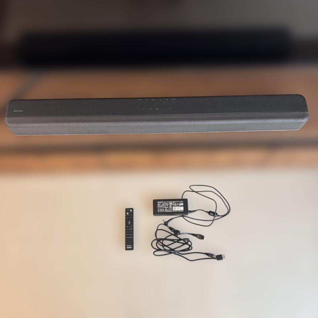 SONY サウンドバー 本体 + リモコン + 電源アダプター