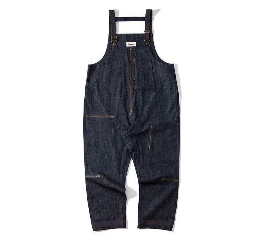 464クラブスタボーン　ダークデニム オーバーオール