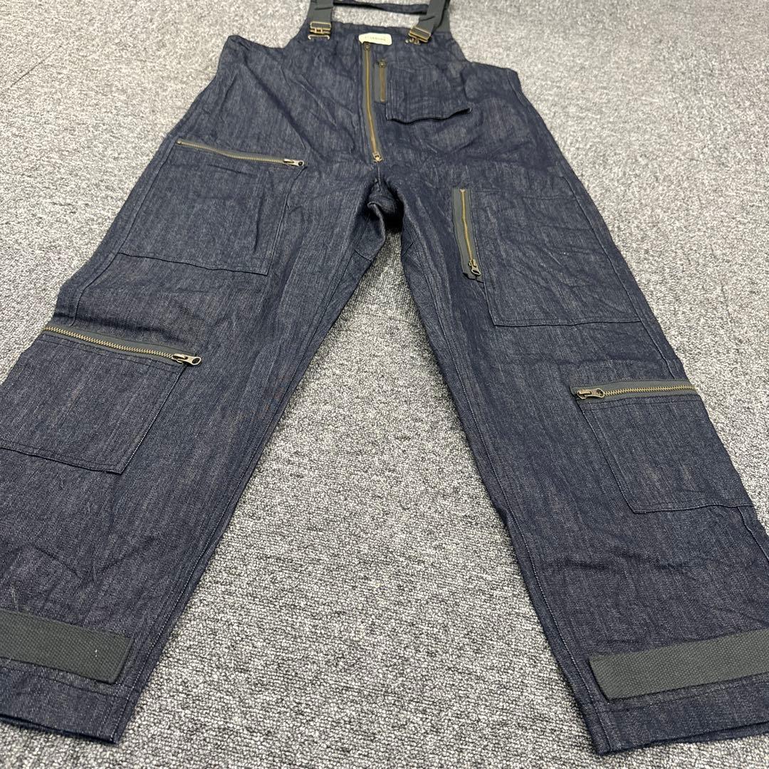 464クラブスタボーン　ダークデニム オーバーオール