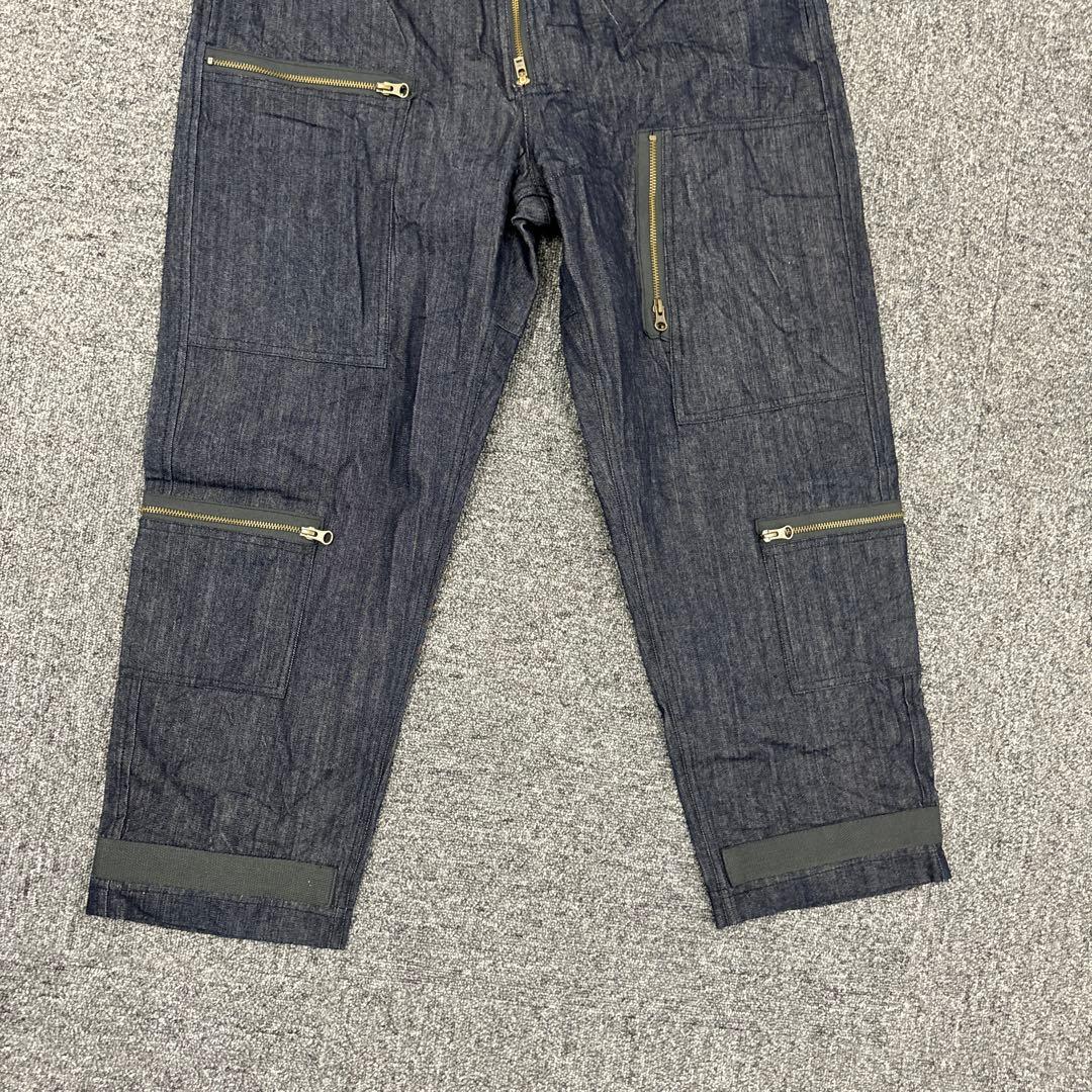 464クラブスタボーン　ダークデニム オーバーオール