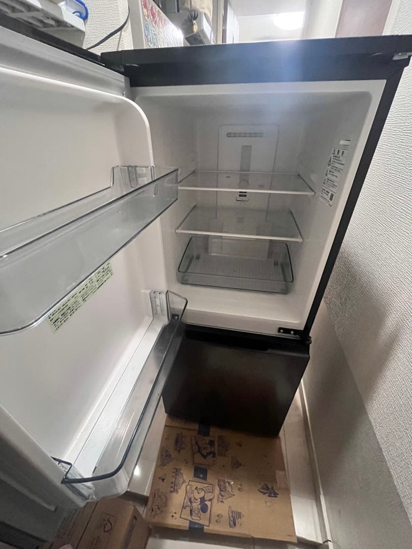 値下げ！！　シャープ　2ドア　冷蔵庫　高年式　　SJ-D15K-H