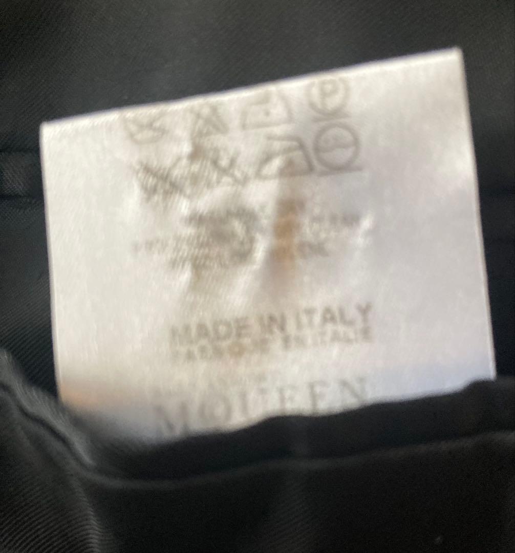 けこ【Alexander McQueen】 夏物ダークストライプ スーツ