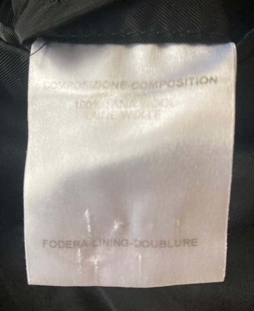 けこ【Alexander McQueen】 夏物ダークストライプ スーツ