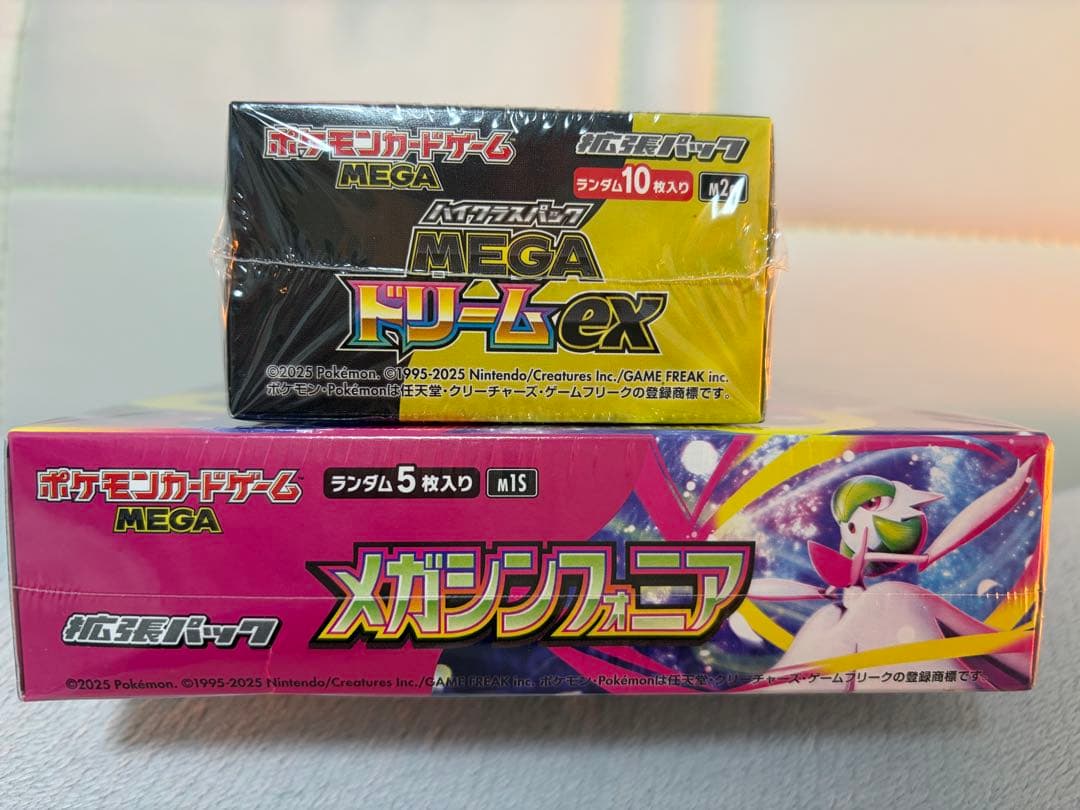 ポケモンカード MEGA ドリームEX & メガシンフォニア　2箱セット　未開封