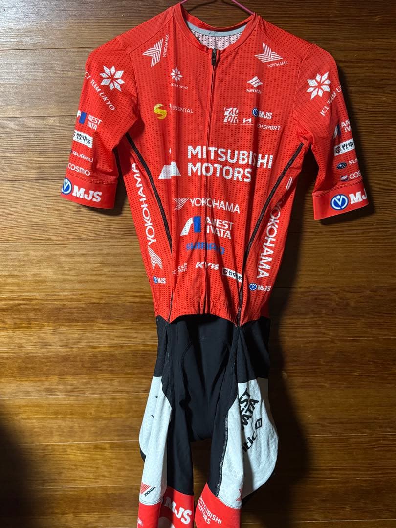 Mitsubishi チームUKYOサイクルジャージ 選手支給品