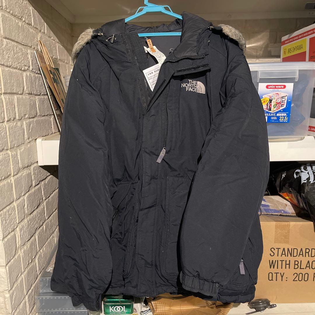 THE NORTH FACE ブラックダウンジャケット XXL マクマードパーカ