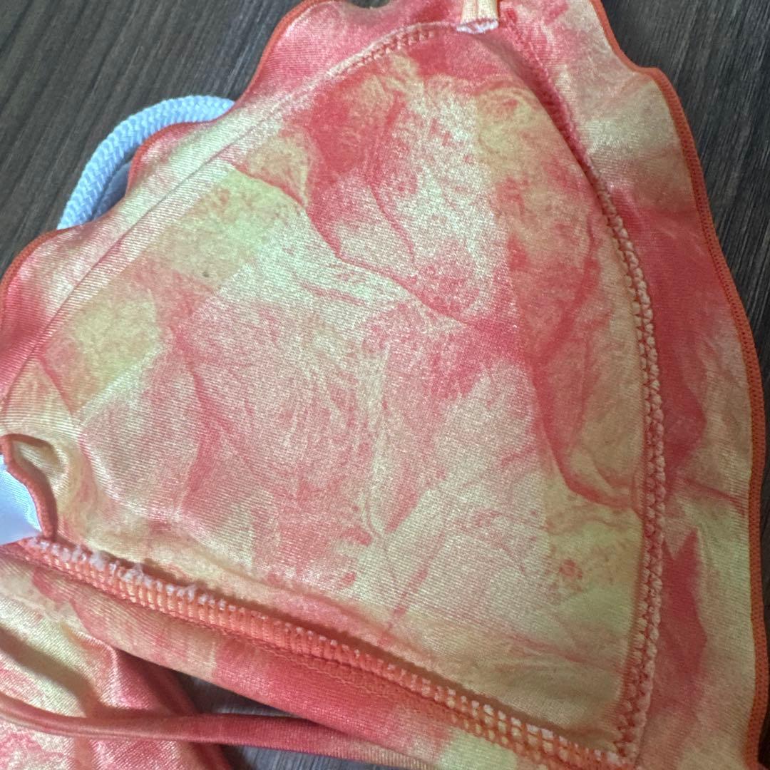 ベストボディジャパン　BBJ公式ビキニマーブルオレンジ　M