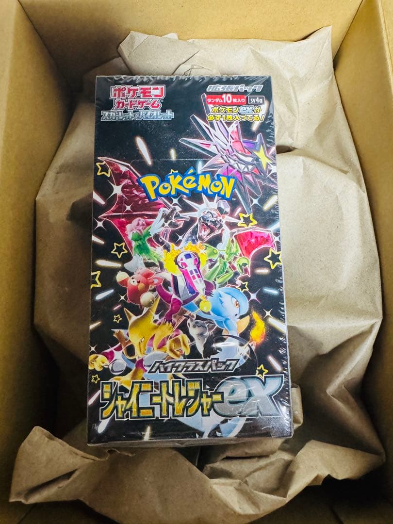 【新品未開封】シャイニートレジャーex シュリンク付 1BOX