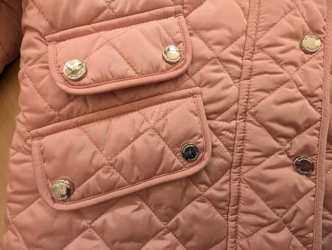 値下げ中！BURBERRY☆キルティングコート☆４Y（104cm）