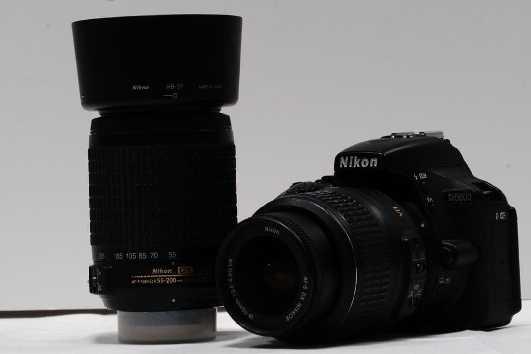 スマホ転送 Wi-Fi搭載 ✨Nikon D5600✨ニコン ダブルレンズセット