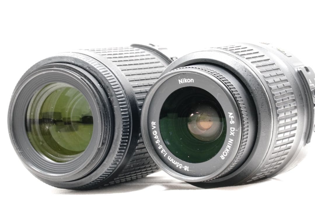 スマホ転送 Wi-Fi搭載 ✨Nikon D5600✨ニコン ダブルレンズセット