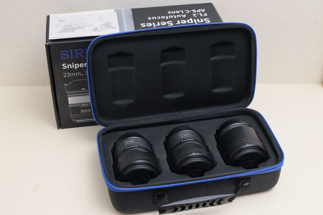 sirui Sniper オートフォーカス3本レンズセット、ソニーEマウント用