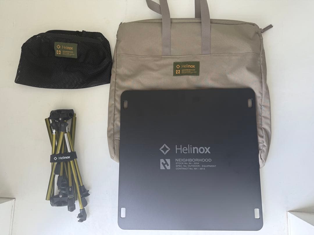 テーブル・チェア・ハンモック NEIGHBORHOOD HELINOX . SOLIDTOP TABLE S