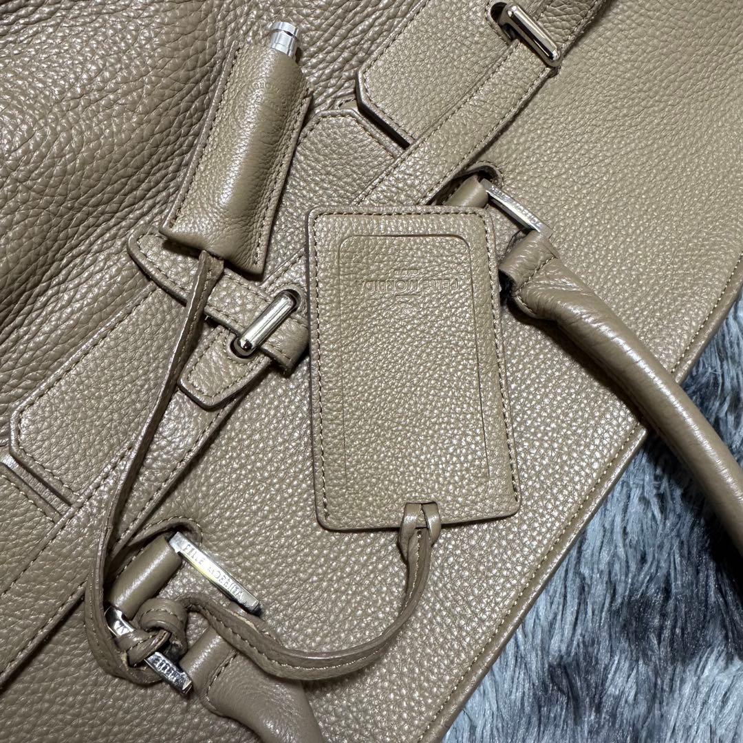 Pelle Morbida MB025A ボストンバッグ Lサイズ トープ 最終