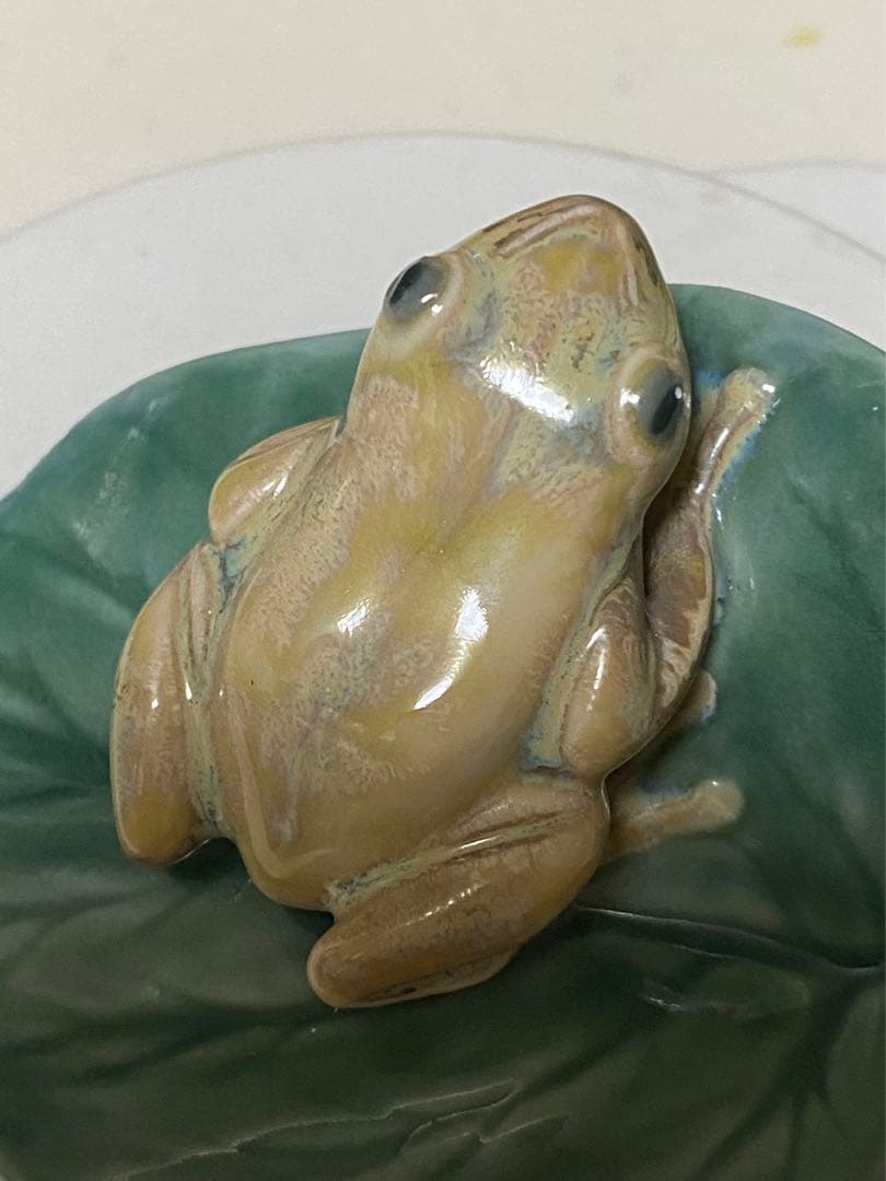 カエルの唄 西洋陶磁器 工芸品