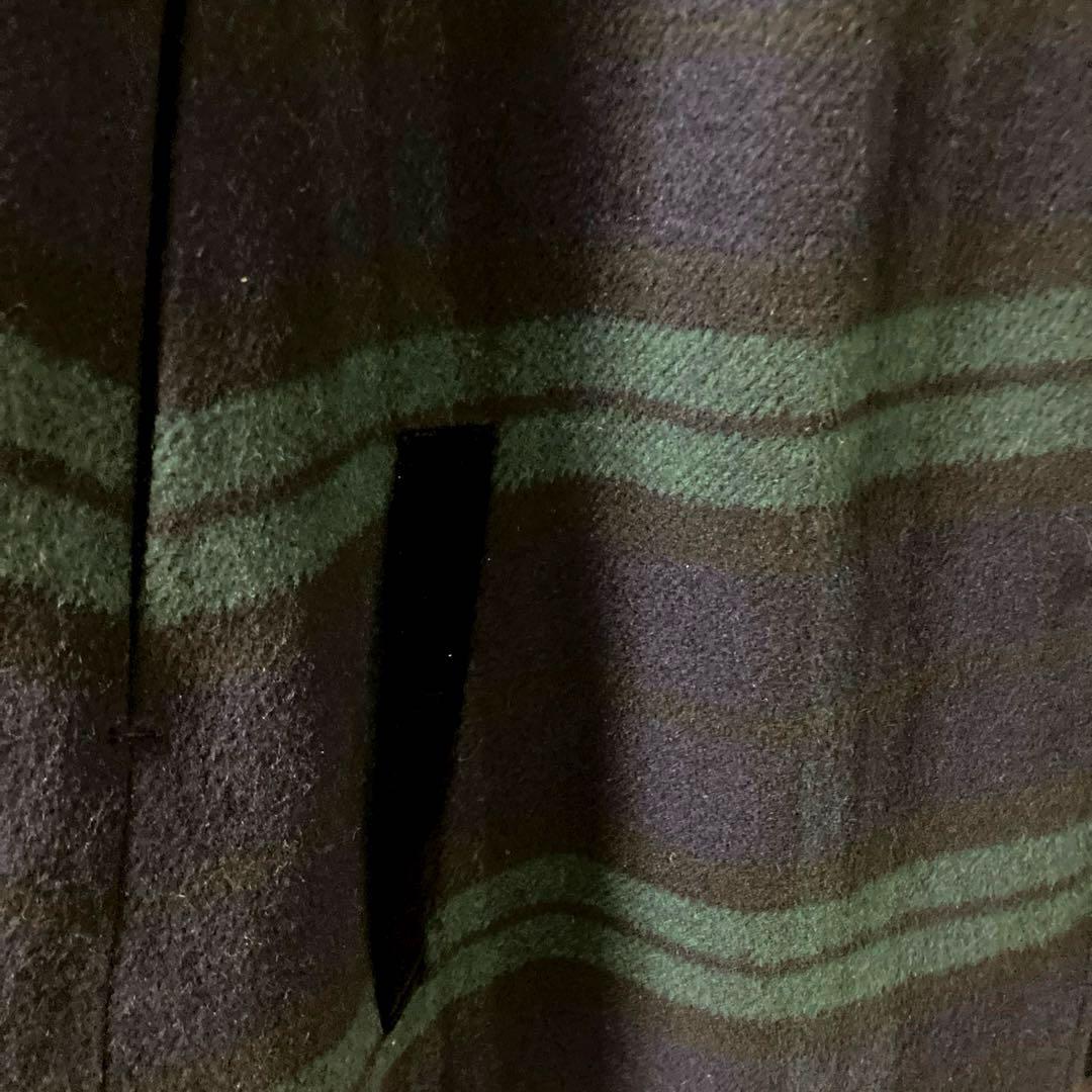 美品　JENNE ブリジット・バルドーコラボ タータン チェック ケープコート