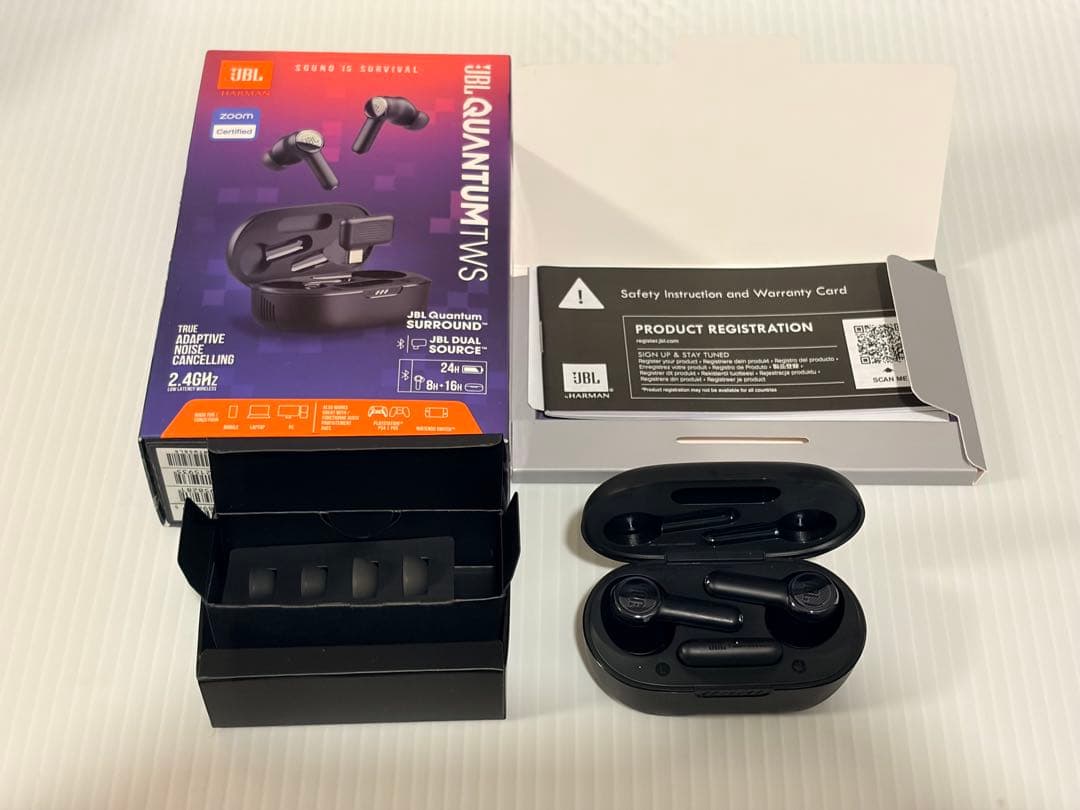 JBL Quantum TWS ワイヤレスイヤフォン