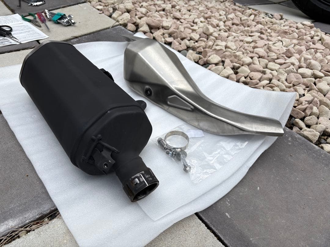 Kawasaki Z250(2BK-EX250P) 純正マフラー