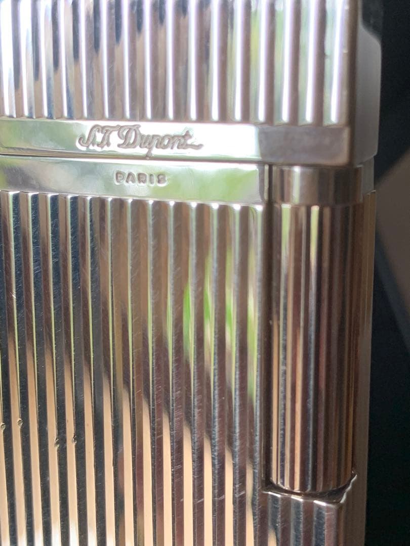 S.T. Dupont ストライプライター 専用ケース＆ガス付き