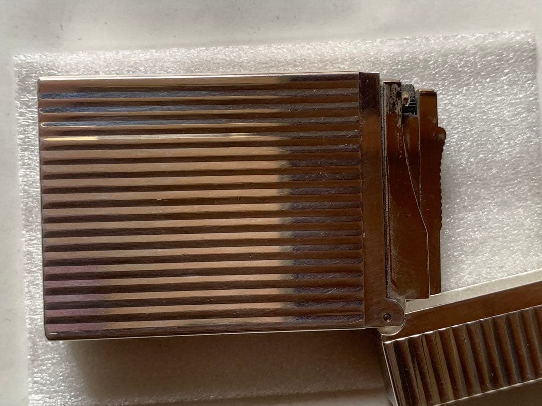 S.T. Dupont ストライプライター 専用ケース＆ガス付き