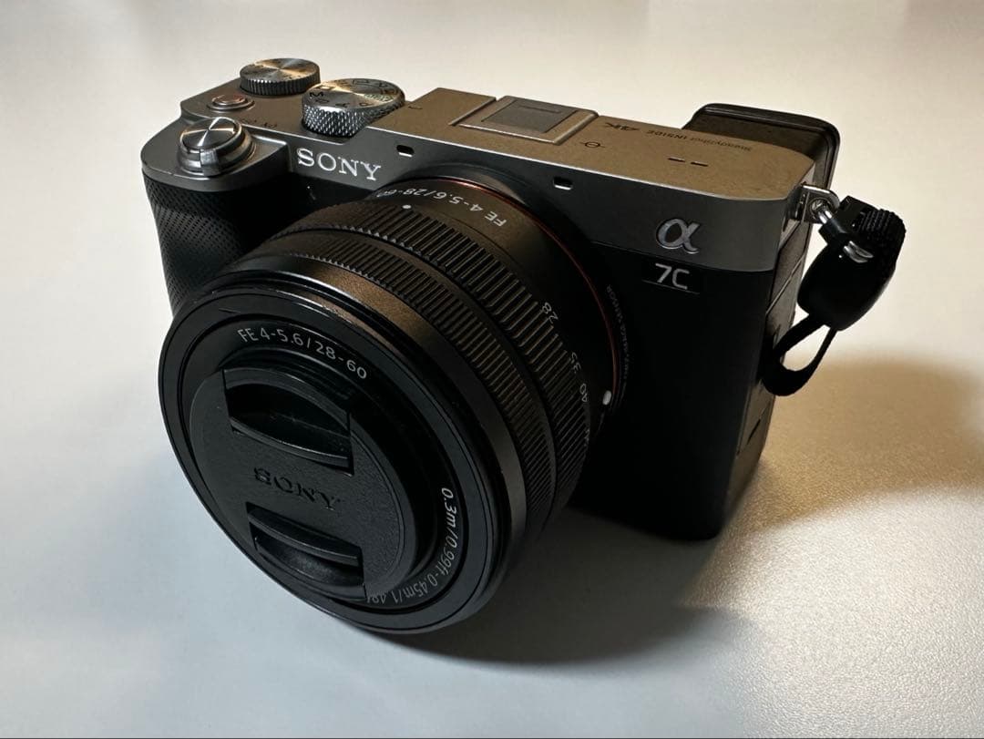 SONY α7C シルバー ズームレンズキット（純正リモコンRMT-P1BT付）