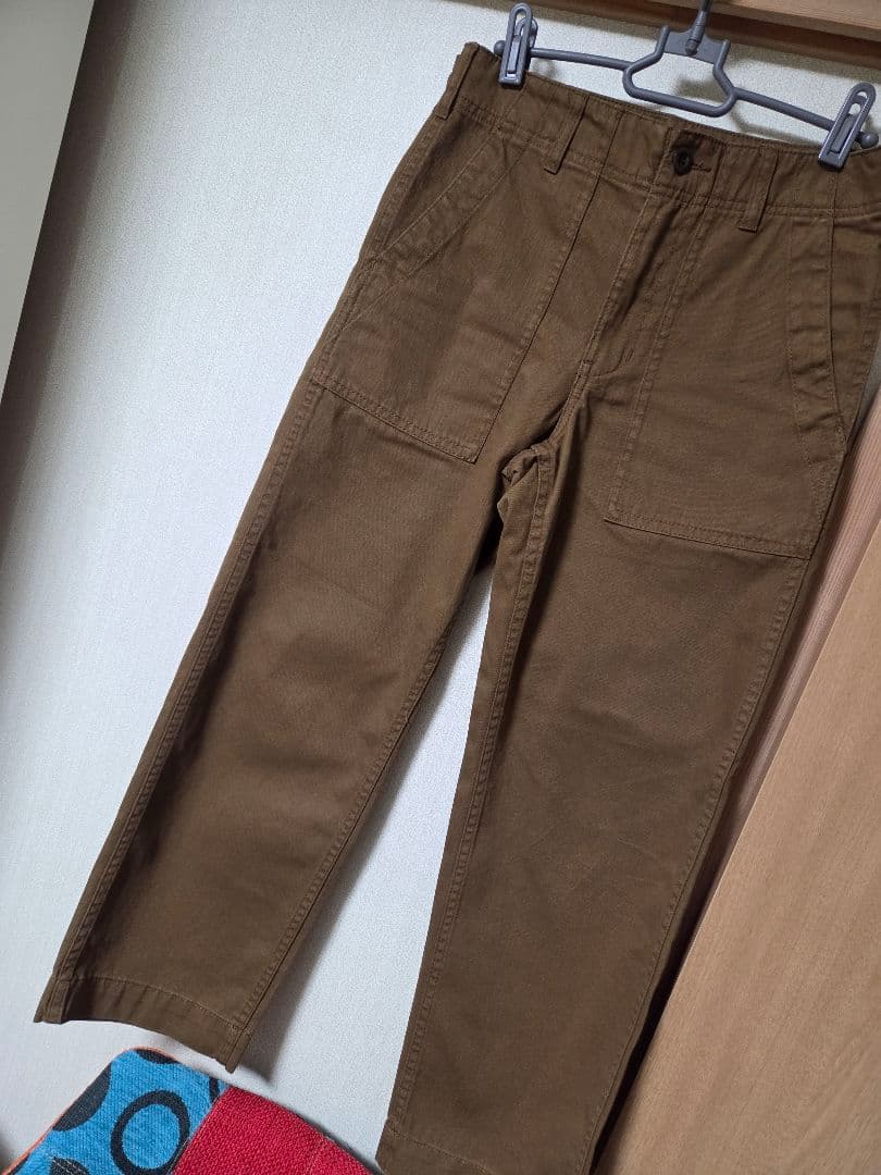 今季完売Spick & Span ルーズベイカーパンツ キャメル 34