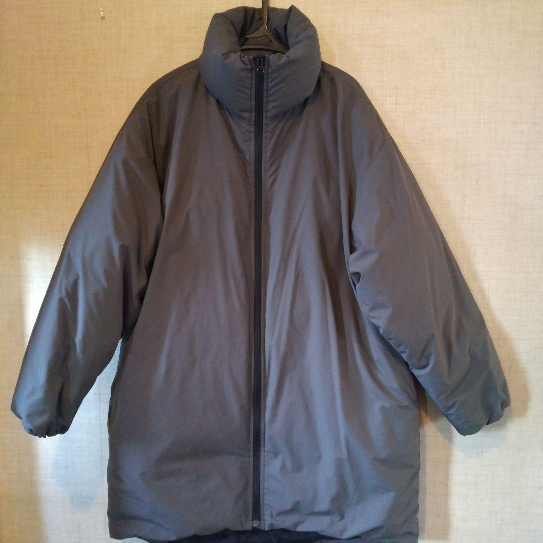 無地ラボ ハイネック ダウンジャケット XXS-XSMUJILABO