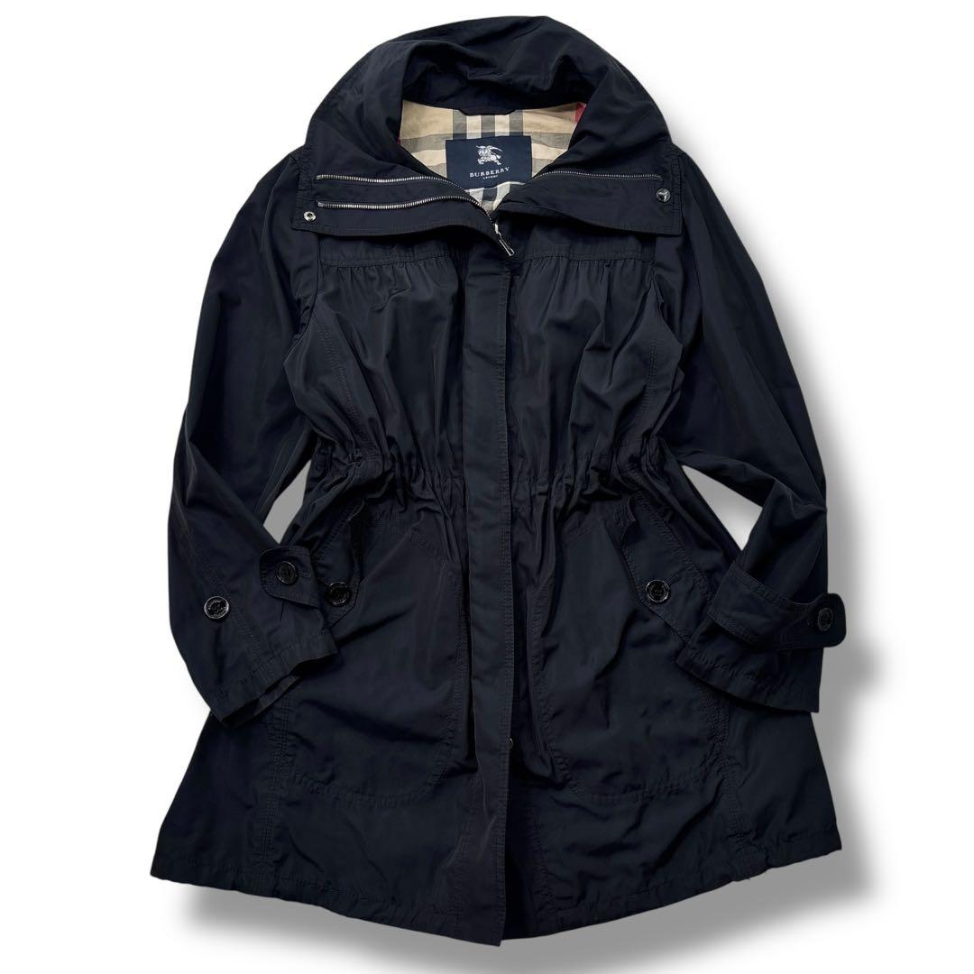 極美品】ＢＵＲＢＥＲＲＹ　バーバリー　モッズコート　トレンチ　ノバチェック　XL