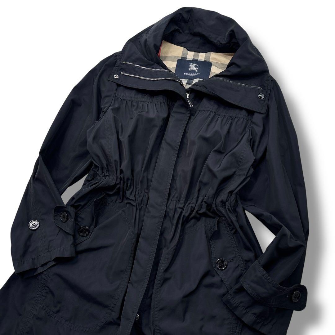 極美品】ＢＵＲＢＥＲＲＹ　バーバリー　モッズコート　トレンチ　ノバチェック　XL