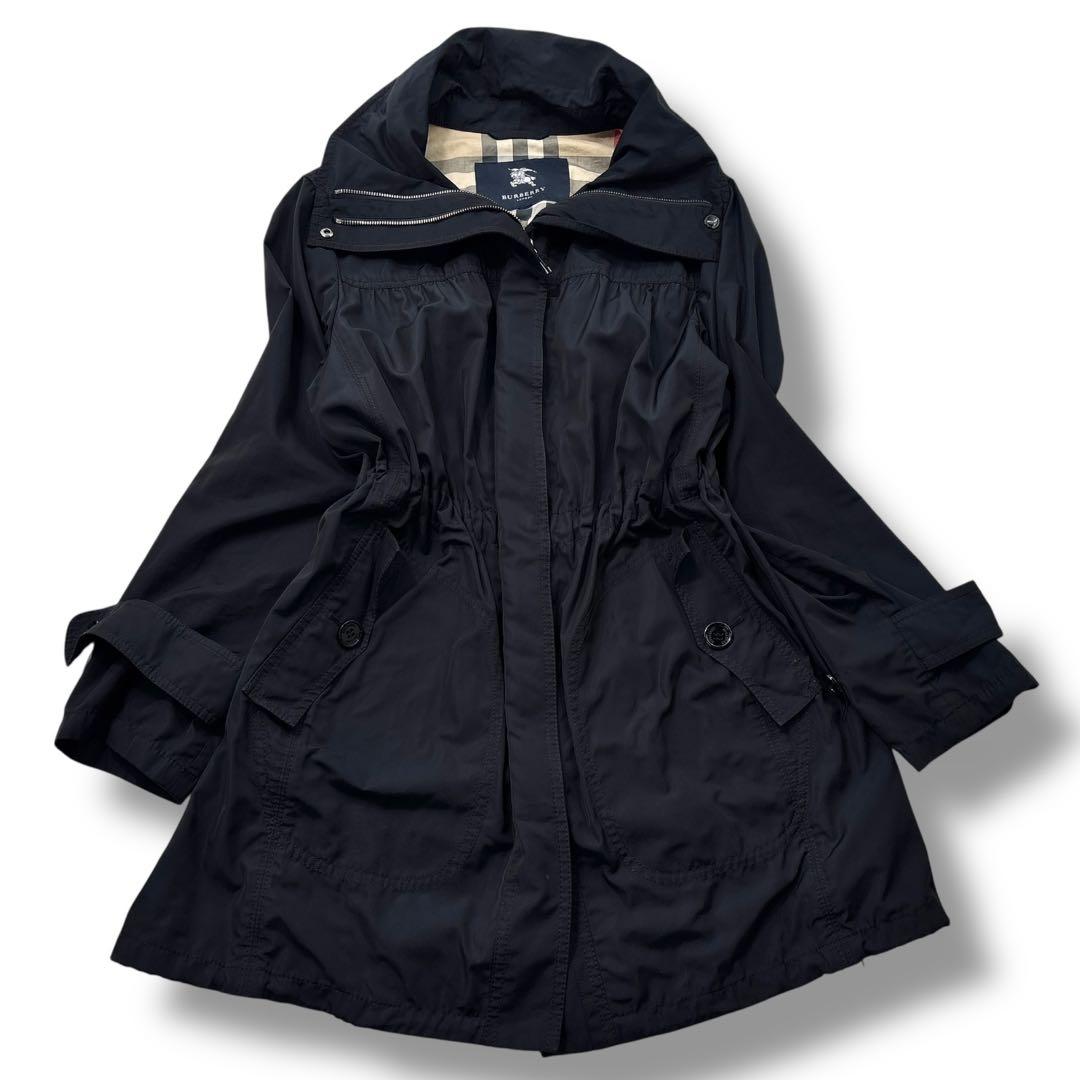 極美品】ＢＵＲＢＥＲＲＹ　バーバリー　モッズコート　トレンチ　ノバチェック　XL