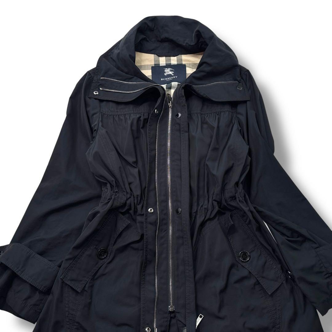極美品】ＢＵＲＢＥＲＲＹ　バーバリー　モッズコート　トレンチ　ノバチェック　XL