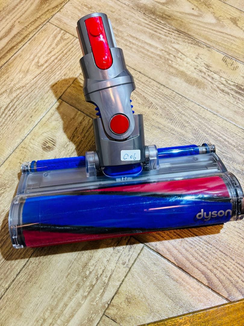 ダイソン dyson 純正112232-12 30w底部パープルモヘア新品交換済