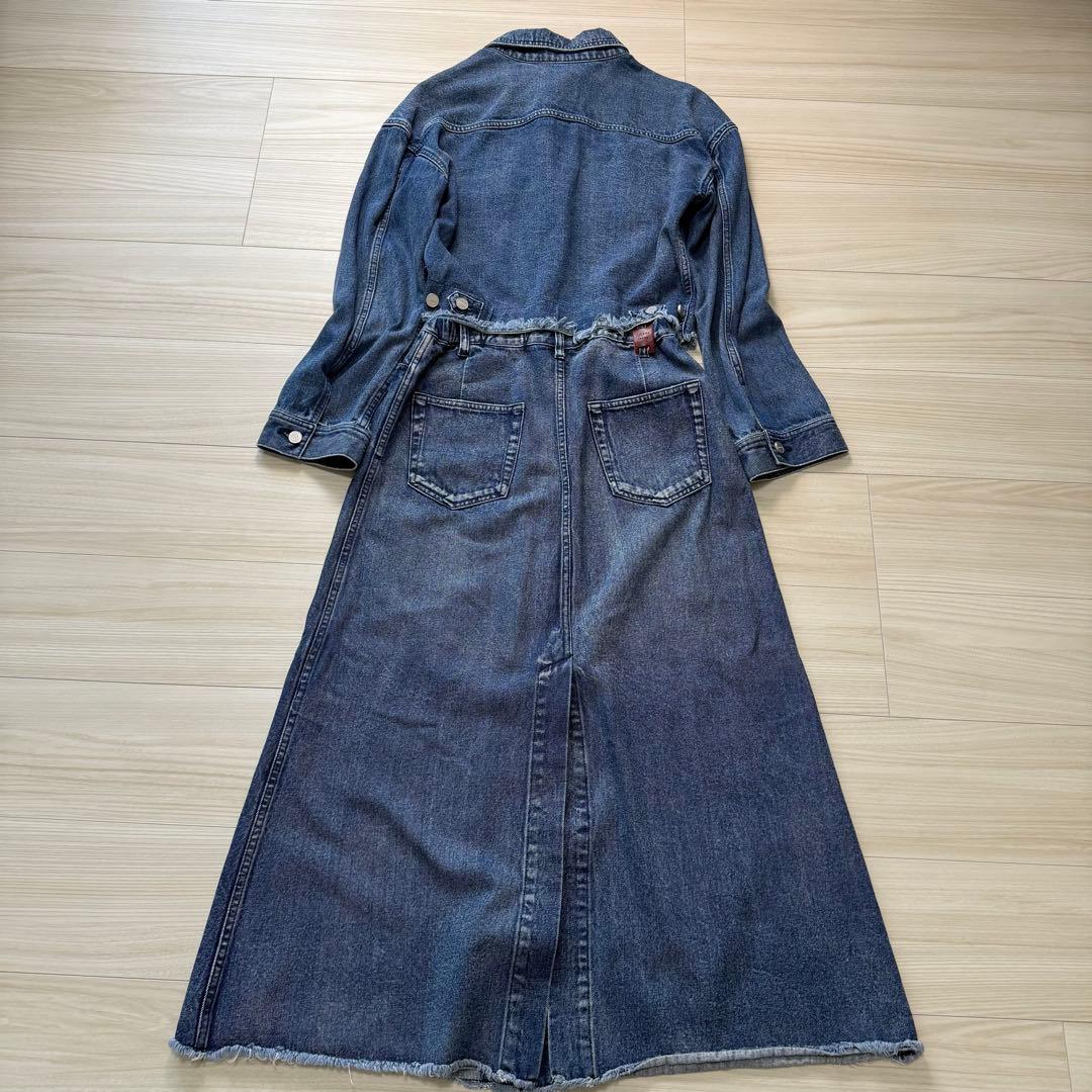 【極美品✨】AMERI 21SS 4WAY DENIM DRESS COAT