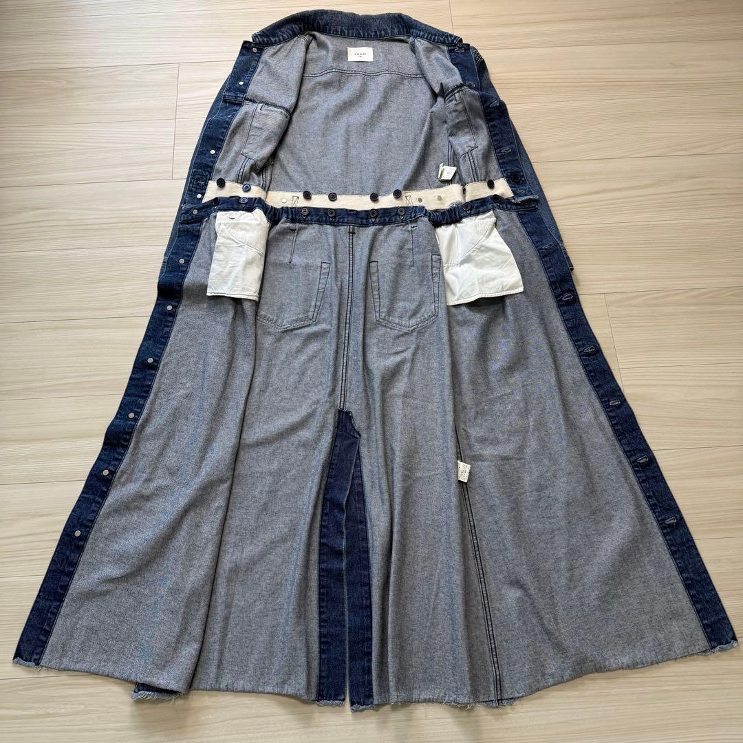 【極美品✨】AMERI 21SS 4WAY DENIM DRESS COAT