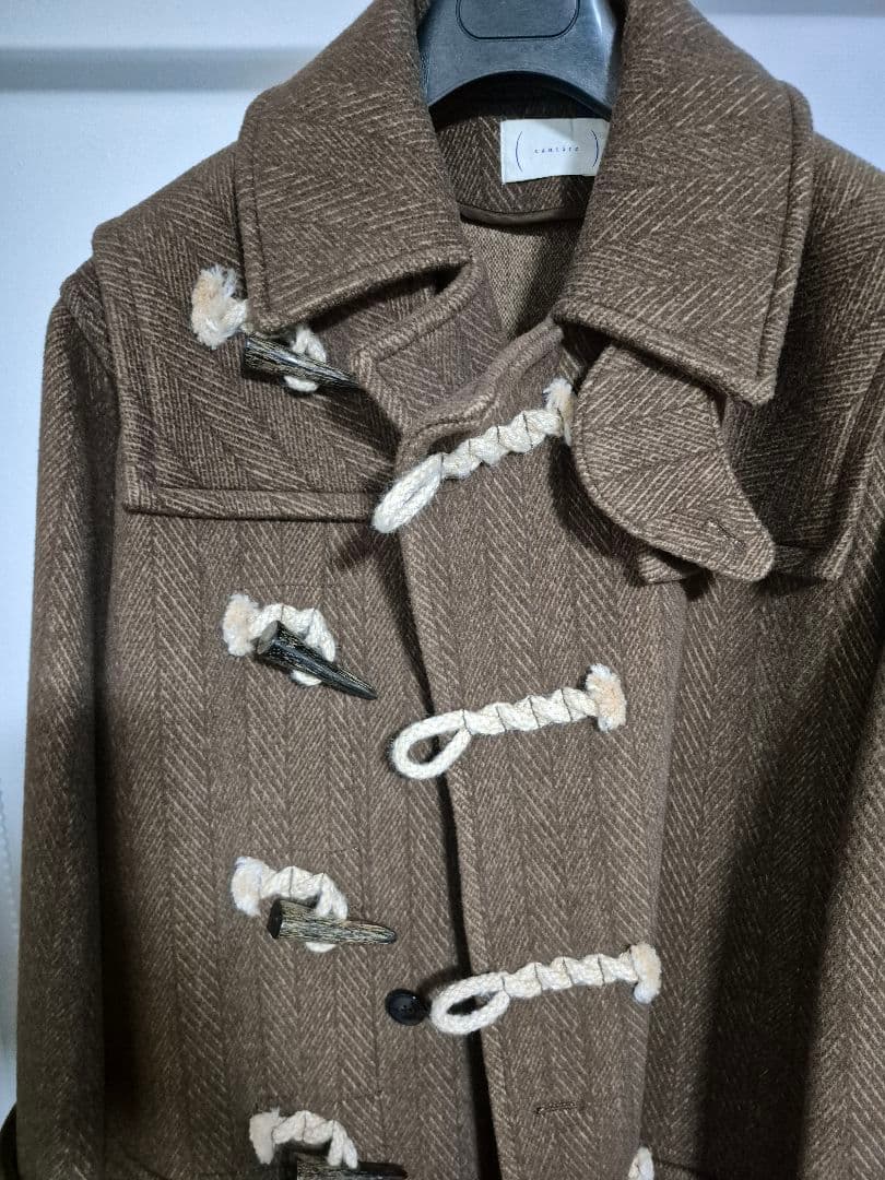 ジャケット・アウター cantate pile duffle coat 46